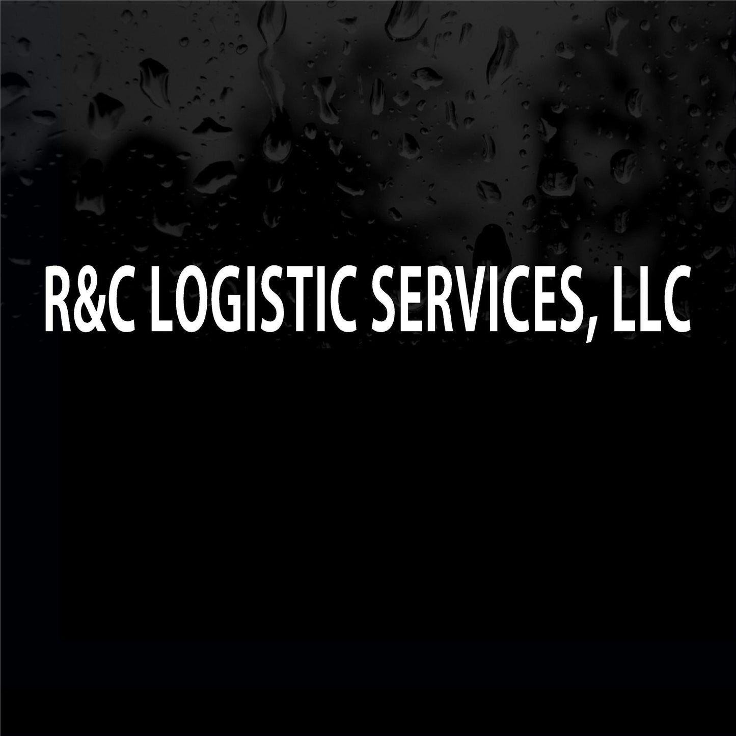Custom Order. R&C Logistic Services, LLC Letteting Decal. Not for Public Sale