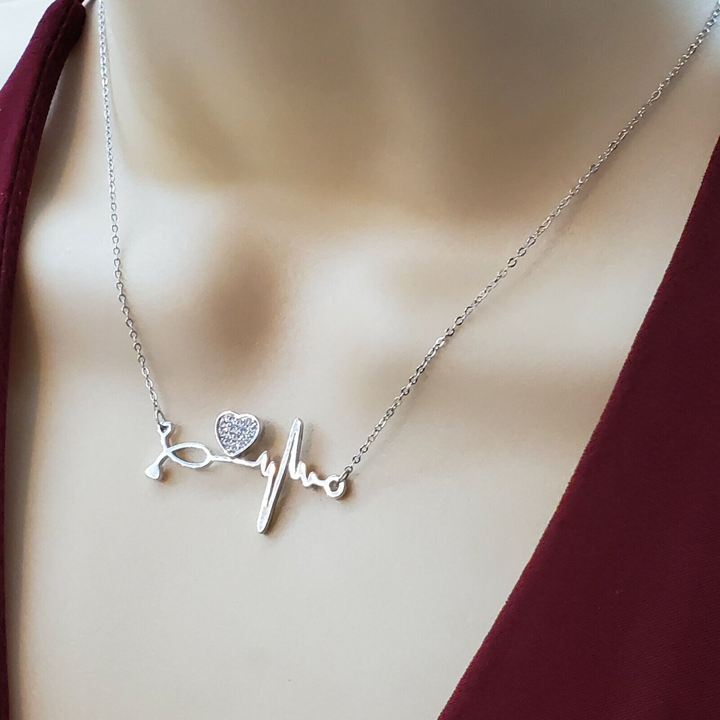 Necklaces - 18K Gold Plated. Love n Hope - Christian Jesus