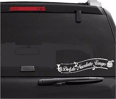 Decals - Stickers. México: Desde Navolato Vengo. Sinaloense.