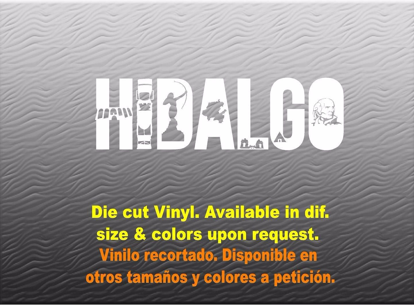 Decals - Stickers. Mexico: Emblema Hidalgo.