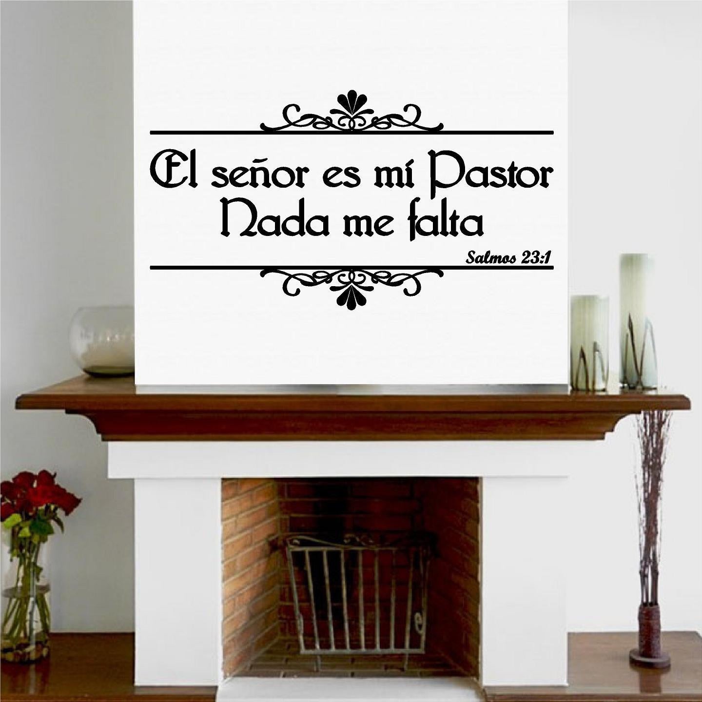 Vinilos Decorativos. Versículo de la biblia: Salmo 23:1