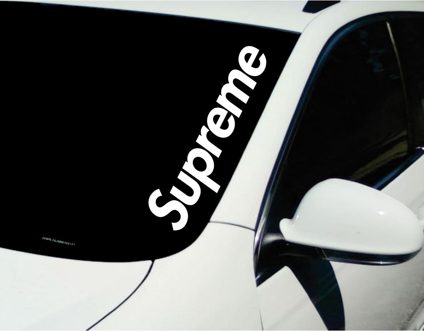 Decals - Stickers. SUPREME. Size 20" W x 6" H