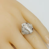 Solid 925 Sterling Silver. Saint Jude Ring. Anillo San Judas. San Juditas.
