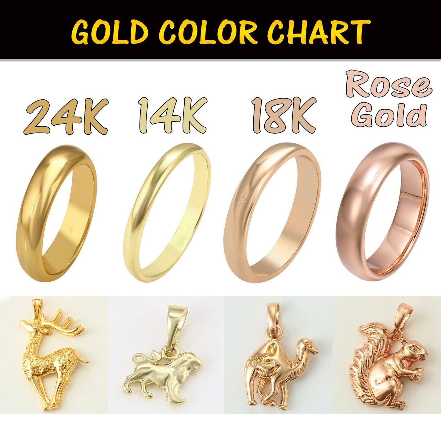 Necklaces - 18K Gold Plated. CZ Heart Family. Mom Dad Daughter Son Pendant & Chain.
