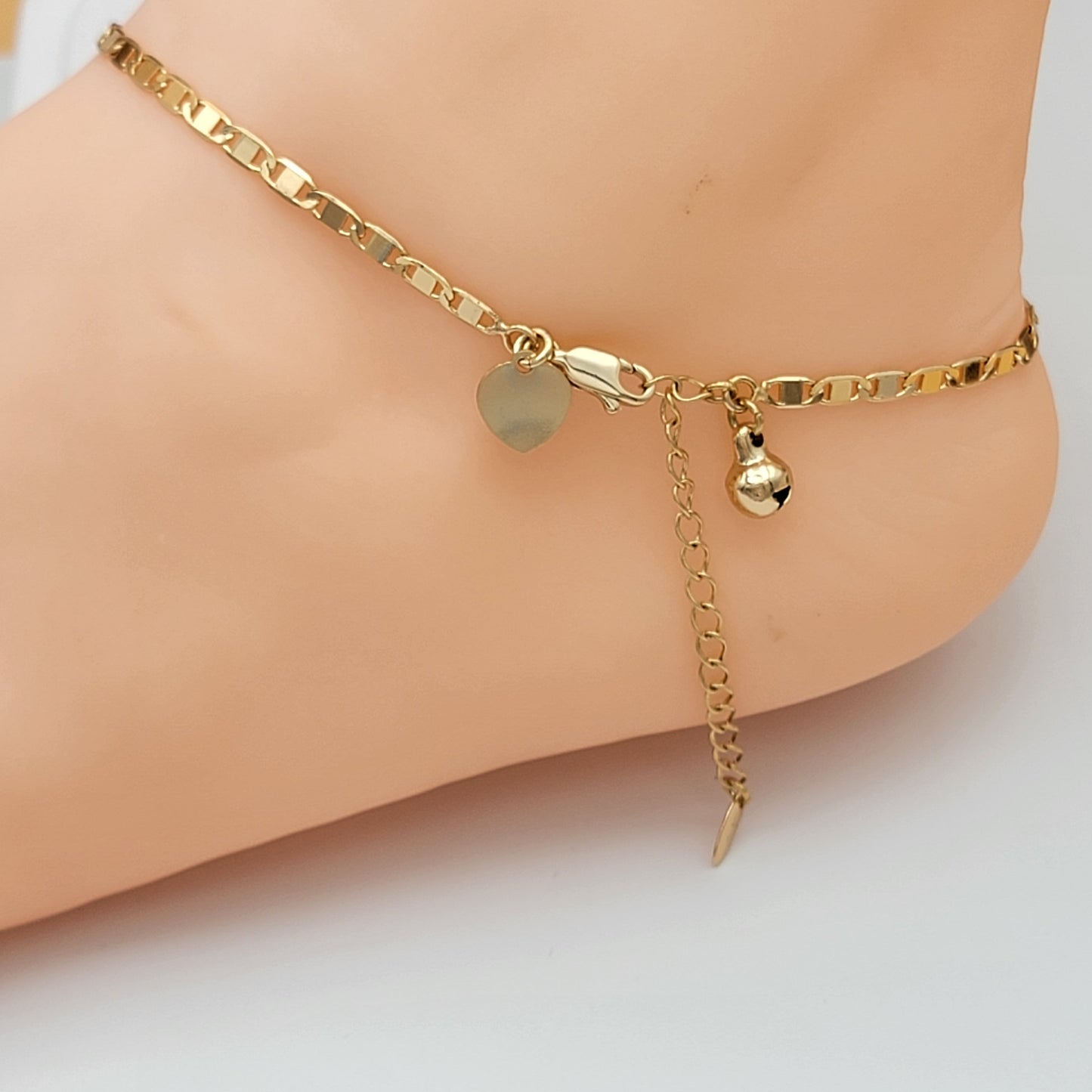 Anklets - 18K Gold Plated. Mariner Chain. 3mm W. *Premium Q*