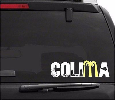 Colima Sticker Decals - Stickers. Mexico: Emblema Colima. – Jeyfel