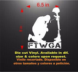 Decals - Stickers. Army: Fallen Soldier, Army, Marines: For Those Who Gave All