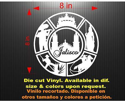 Decals - Stickers. Mexico: Logo Jalisco: Mariachi and more.