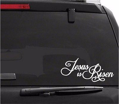 Decals - Religious - Jesus is Risen. Sticker
