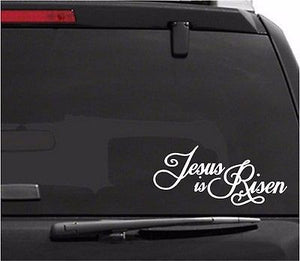 Decal - Religious - Jesus is Risen. Sticker