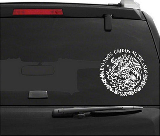 Decals - Stickers. Mexico: Escudo de México Aguila .