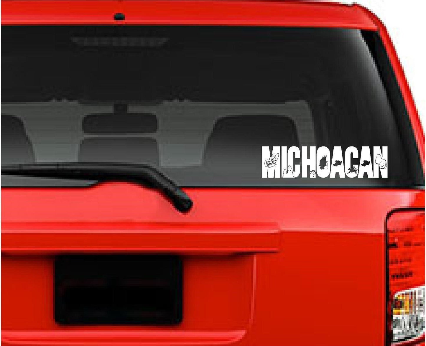 Decals - Stickers. Mexico: Emblema Michoacan.