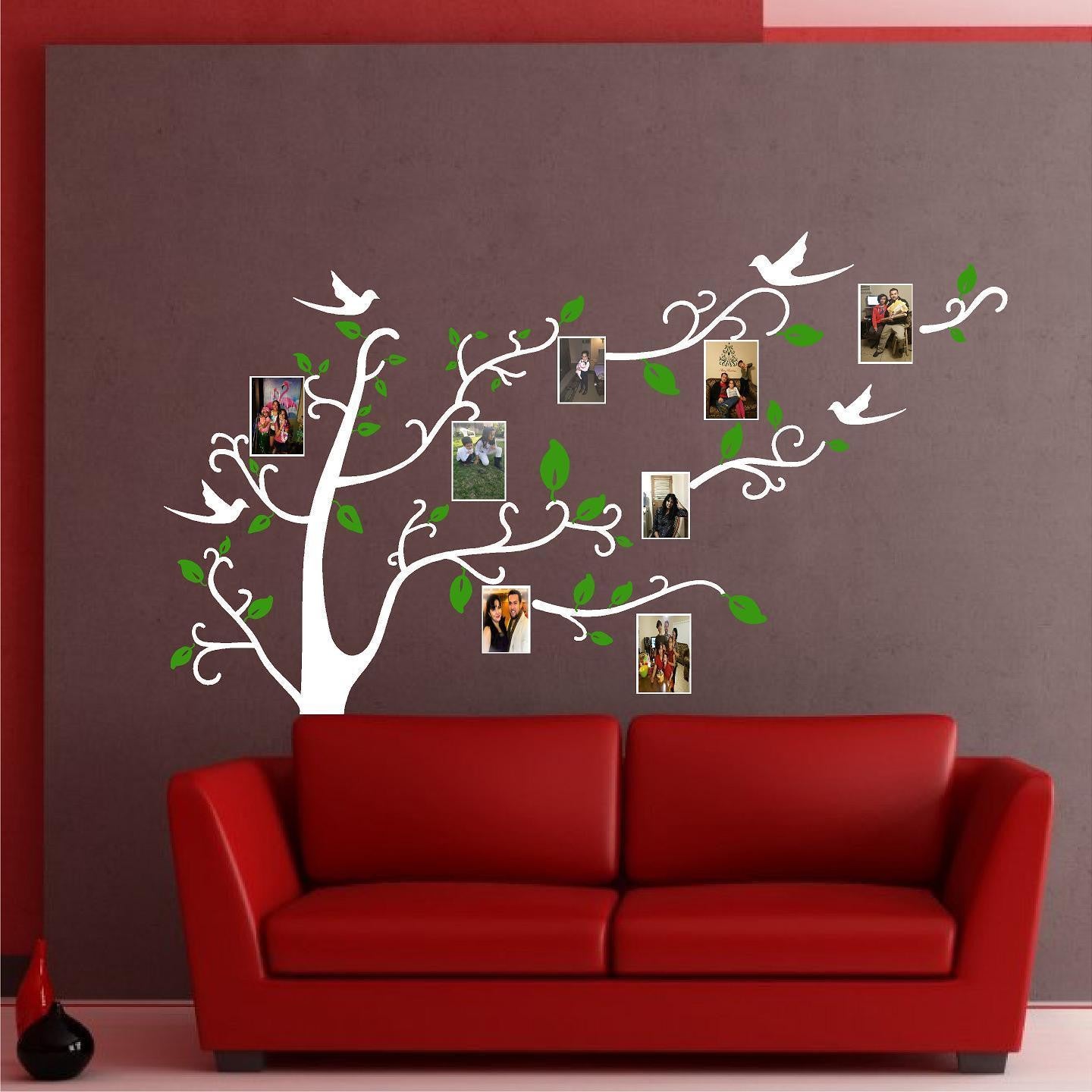 Stickers. Vinyl Wall Decal. Quotes. Tree. Photo Frame. Tree Branch. My Precious Memories.