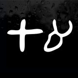Decal - Religious - Aleph Tav ancient pictograph