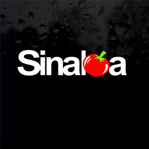 Decals - Stickers. Mexico: Sinaloa. Tomato Tomate Logo.