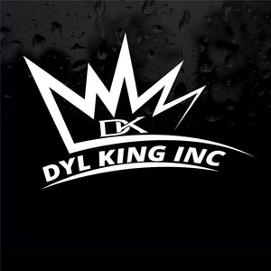 Dylan King Inc Decal - Custom Order (Not for public sale)