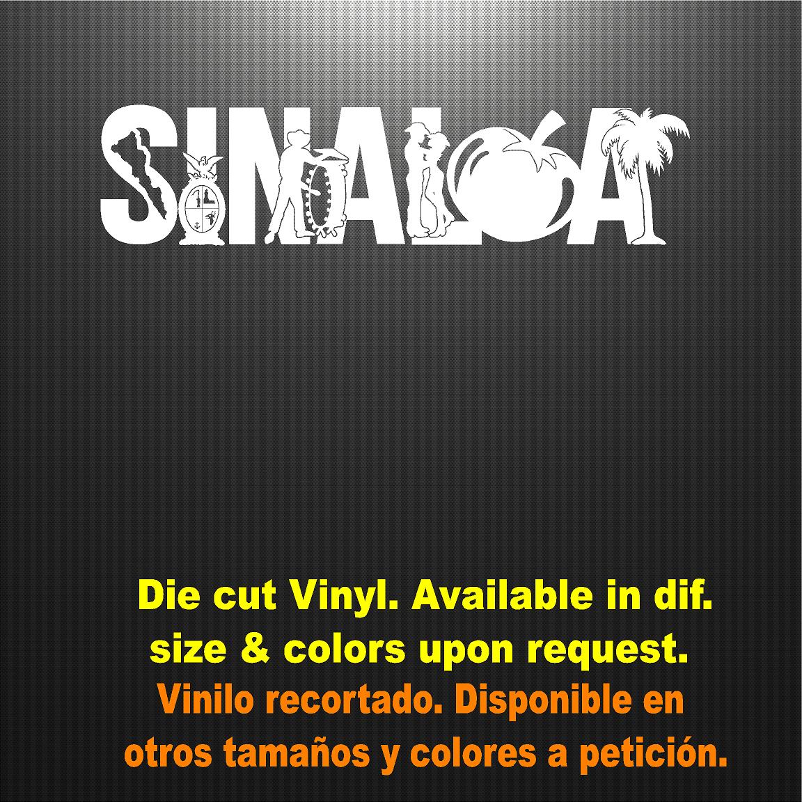 Decals - Stickers. Mexico:  Emblema Sinaloa.