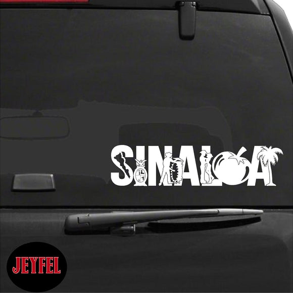 Decals - Stickers. Mexico:  Emblema Sinaloa.