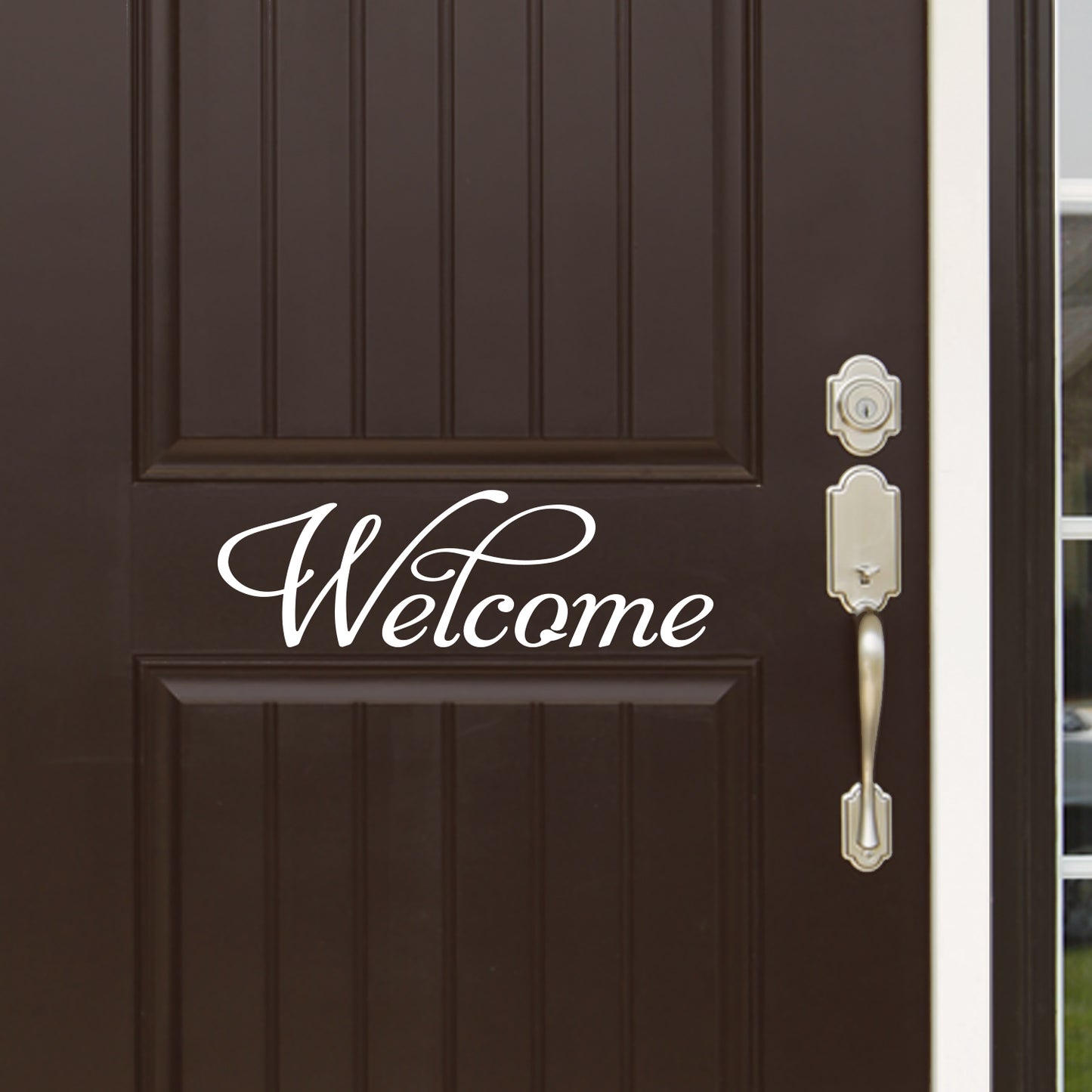 Stickers. Vinyl Wall Decal. Home Decor. Welcome Sign. 3 Display Options