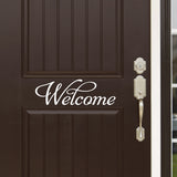 Wall Decal.  Wall Art. Vinyl Decal. Welcome Sign. 3 Display Options. 28in