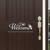 Wall Decal.  Wall Art. Vinyl Decal. Welcome Sign. 3 Display Options