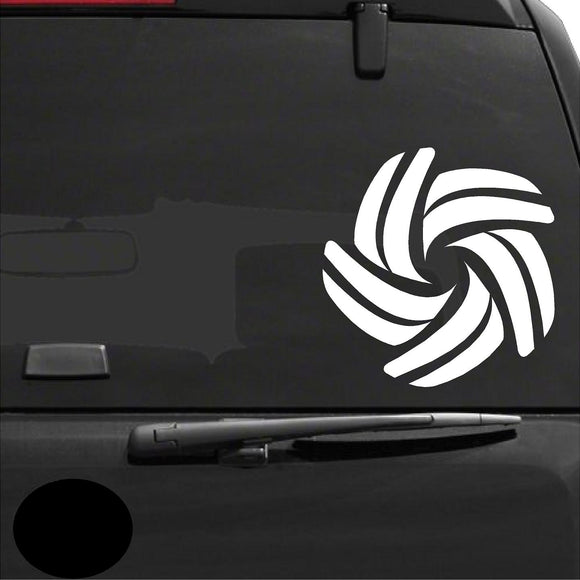 Decals - Stickers. Mexico: Zacatecas. Símbolo: Contigo en Movimiento.