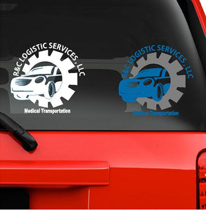 R&C  Logistic Services, LLC Logo Decal - Custom Order
